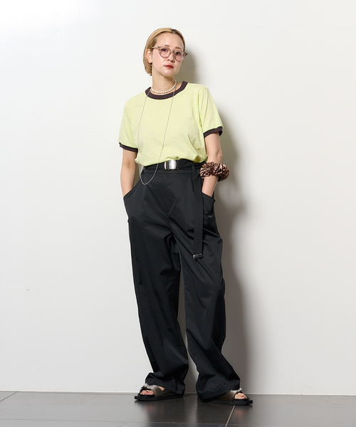 CITYSHOP tシャツ 「THE MOOD」リンガーTEE レディース