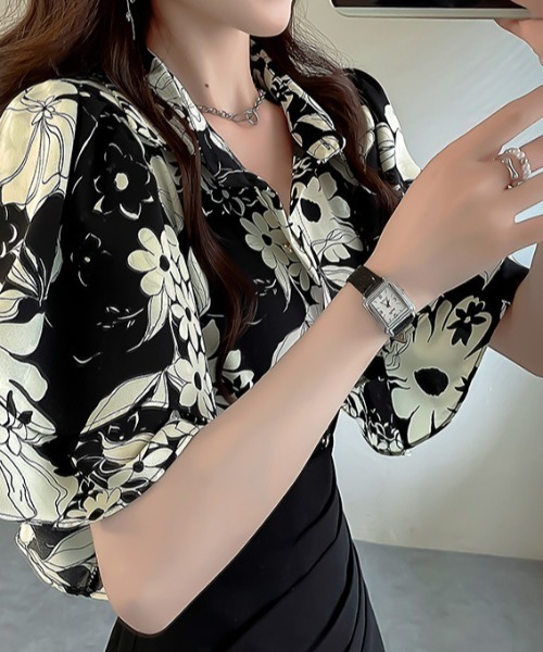 花柄トップス レディース : ZOZOTOWN Yahoo!店 - 通販 - Yahoo