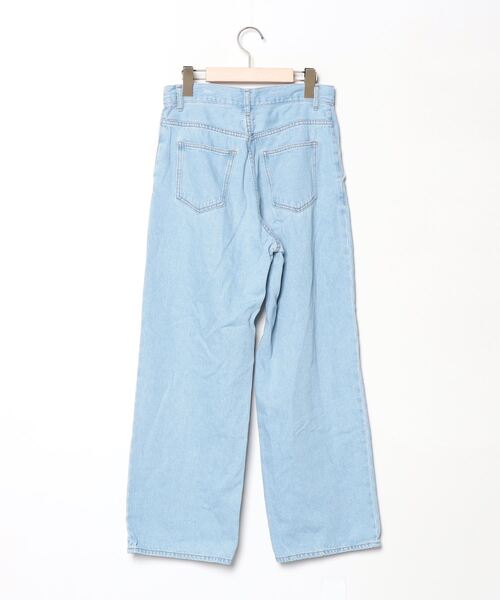 「FREAK'S STORE」 加工デニムパンツ M ブルー レディース_画像2