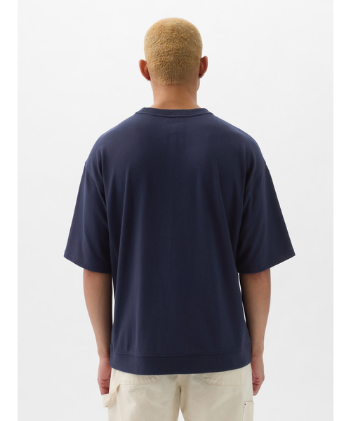 「GAP」 半袖Tシャツ M ホワイト メンズ