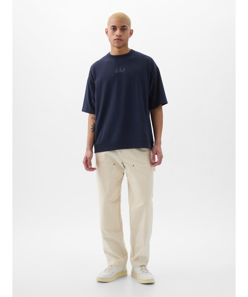「GAP」 半袖Tシャツ M ホワイト メンズ