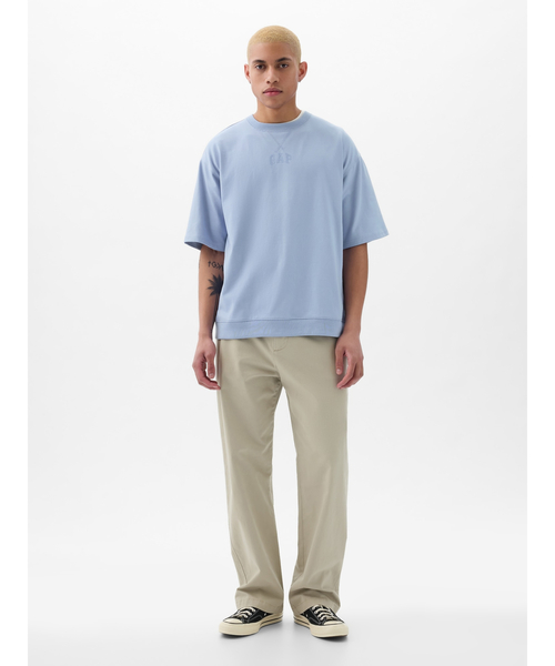 「GAP」 半袖Tシャツ M ホワイト メンズ