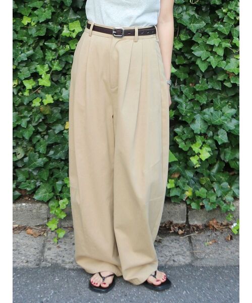 Ungrid パンツ コクーンチノパンツ レディース : ZOZOTOWN Yahoo
