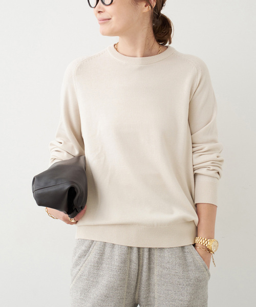 ミューズドゥーズィエム クラス 24AW WISH クルーネック プルオーバー ミューズドゥーズィエム クラス 24AW WISH クルーネック プル