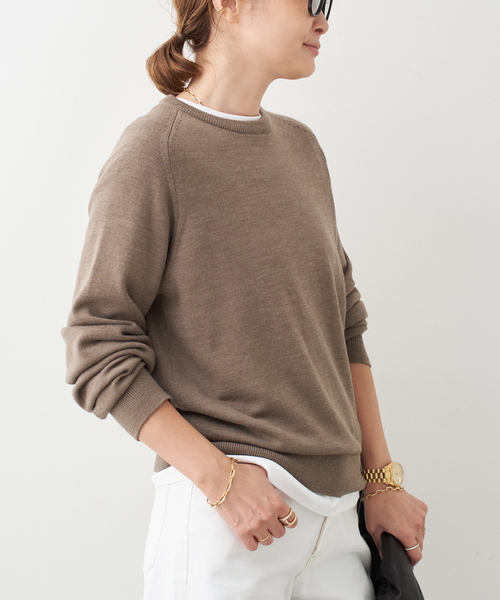 Deuxieme Classe ニット セーター *WISH クルーネック プル