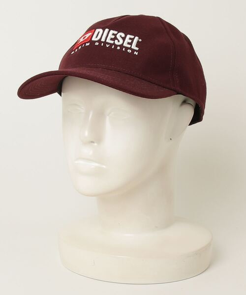 DIESEL 「DIESEL」 刺繍キャップ 2 レッド メンズ : ZOZOTOWN