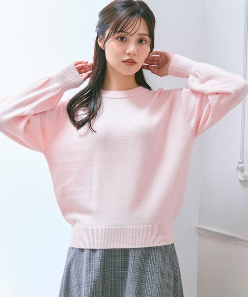 Feroux（フェルゥ） ニット セーター クルーネックニット プルオーバー