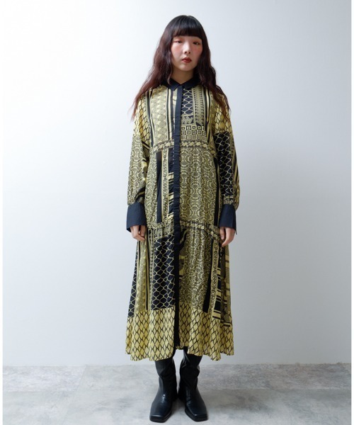 kilki（キルキー） ワンピース 「 」 ワンピース ポタリープリント HDI