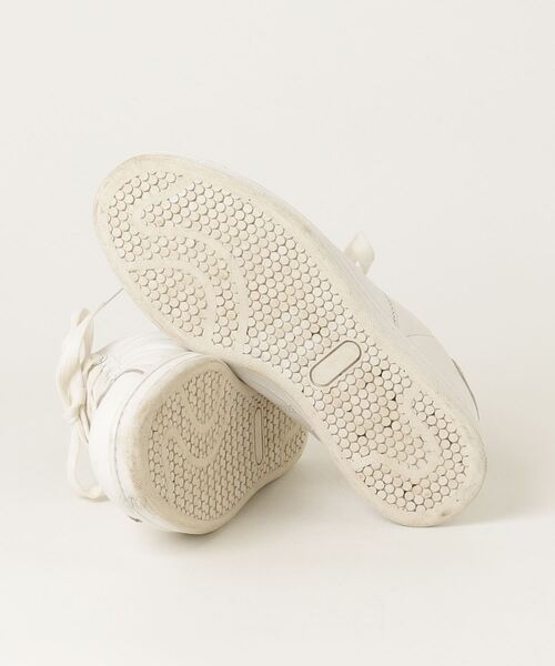 「London Shoe Make」 ローカットスニーカー 23.5cm ホワイト メンズ_画像3