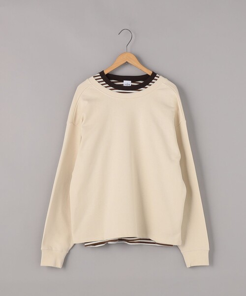 coen（コーエン） tシャツ 「セットアイテム」2wayヘンリーネック裏毛