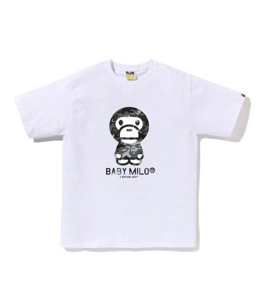 A BATHING APE（アベイシングエイプ） tシャツ MULTI PIXEL CAMO BABY