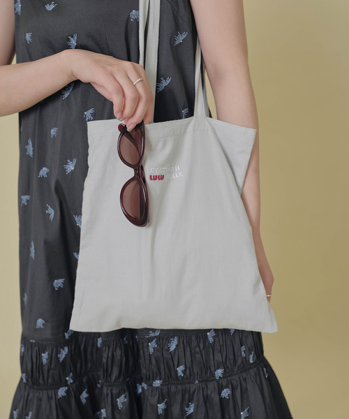「EDIT. FOR LULU」 トートバッグ「mille×eyethinkコラボ」 FREE グレー レディース_画像2