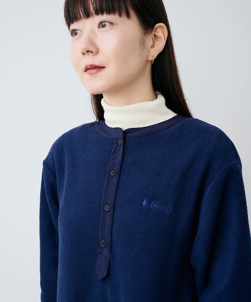 IEDIT（イディット） ワンピース WOODSコラボ 布はくづかいの