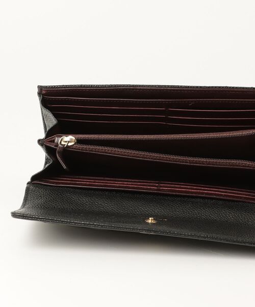 CHANEL（シャネル） マトラッセ キャビアスキン 長財布 - ブラック