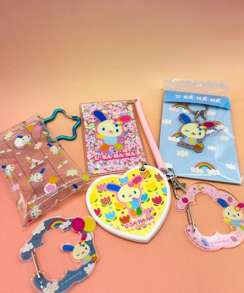 sanrio（サンリオ） コンパクトミラー ウサハナ ハート型スライド