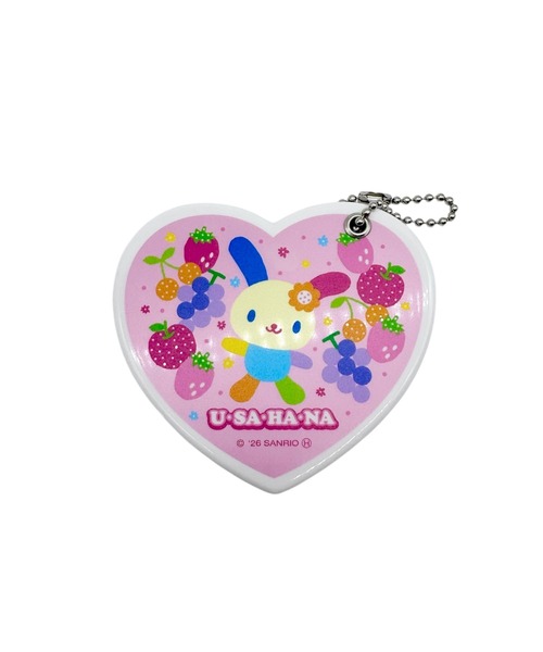 sanrio（サンリオ） コンパクトミラー ウサハナ ハート型スライド
