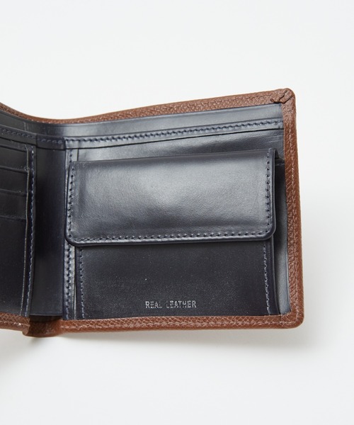 Whitehouse Cox 二つ折り財布 ネイビー 2つ折り財布 ｜Whitehouse Cox｜ホワイトハウスコックス 公式