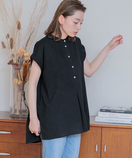 「URBAN RESEARCH Sonny Label」 半袖ブラウス FREE オフホワイト レディース_画像9