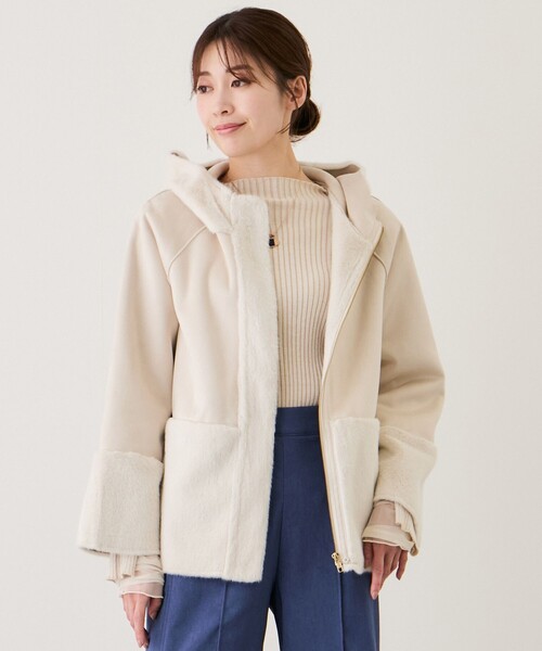 JAYRO（ジャイロ） ムートンコート ボアコート フェークムートンファー 