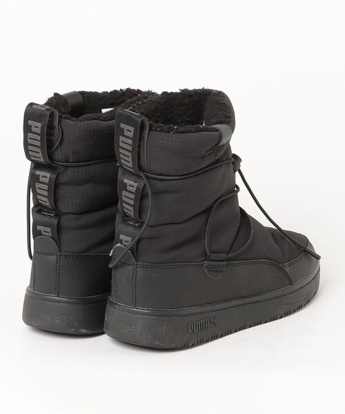 「PUMA」 ショートブーツ 23.5cm ブラック レディース_画像2