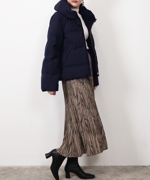 「TRUDEA」 ダウンジャケット LARGE ブラック レディース_画像6