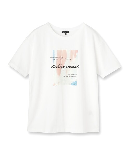 tシャツ 「UVケア／選べるグラフィック」スムースジャージTシャツ レディースの画像