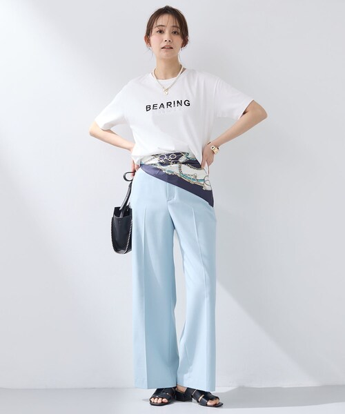 tシャツ 「UVケア／選べるグラフィック」スムースジャージTシャツ レディースの画像