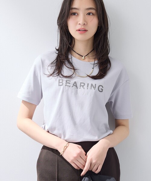 tシャツ 「UVケア／選べるグラフィック」スムースジャージTシャツ レディースの画像