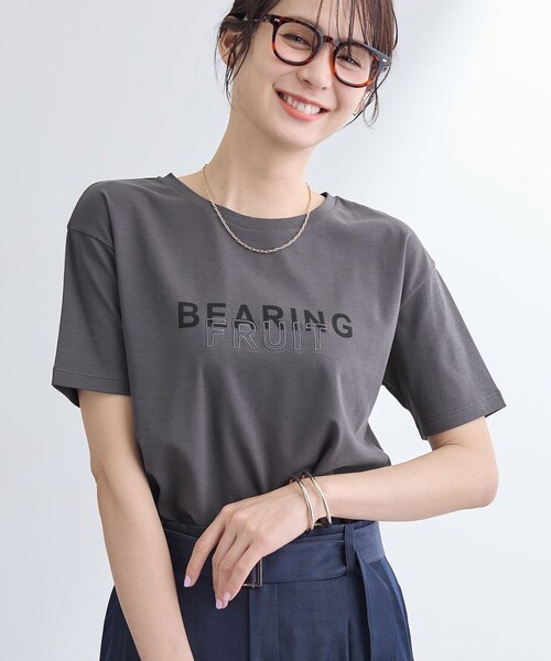 tシャツ 「UVケア／選べるグラフィック」スムースジャージTシャツ レディースの画像