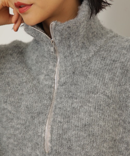 「GENE HEAVENS」 長袖ニット ONE SIZE オレンジ レディース_画像7