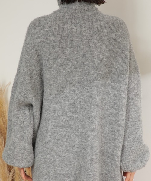 「GENE HEAVENS」 長袖ニット ONE SIZE オレンジ レディース_画像9