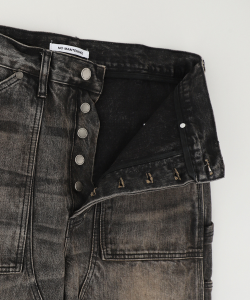 ジーンズ NO MAINTENANCE / ノーメンテナンス JAPANESE DENIM DOUBLE KNEE メンズの画像