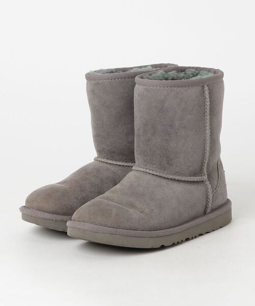 UGG ムートンブーツ　アグ　グレー　16㌢　キッズ UGG Australia（アグオーストラリア） 「UGG」 「KIDS」ショートブーツ