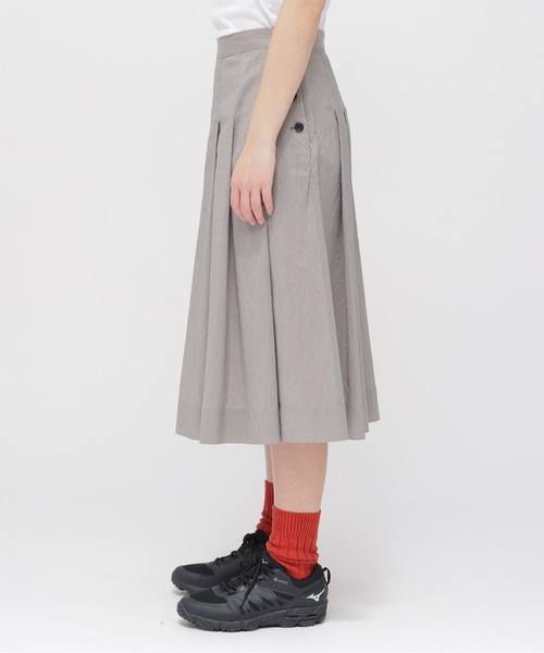MARGARET HOWELL（マーガレットハウエル） スカート FINE STRIPE