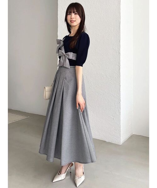 dazzlin（ダズリン） ロング スカート アシメタックコルセットスカート