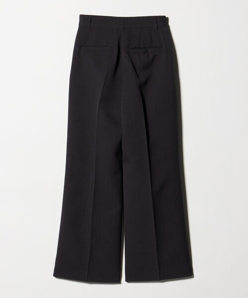 ワイドパンツ スラックス パンツ 「MARW UNITED ARROWS」タック ストレートパンツII レディースの画像