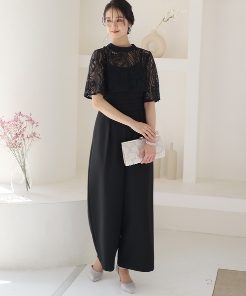 「PourVous」 パンツドレス M ブラウン レディース_画像5