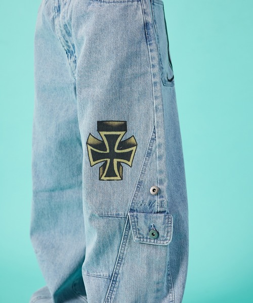 FTW ジーンズ デニム デニムパンツ ED HARDY×FTW DENIM レディース