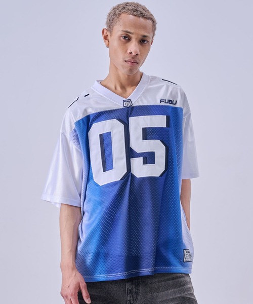 tシャツ FUBU フブ ブランド OG Gradation Game Shirts/OGグラデーションゲームシャツ メンズ レディース