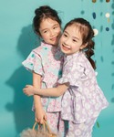 浴衣 「キッズ」フリル甚平 キッズ 子供 女の子の詳細画像2