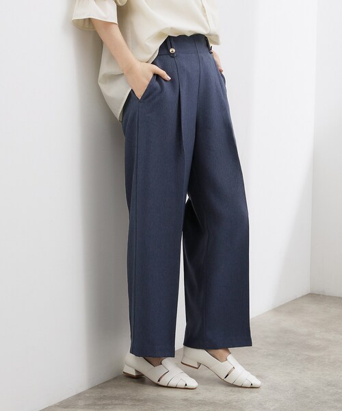 grove（グローブ） パンツ 「洗濯機OK」きちんと見えする、デニム