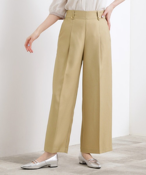 grove（グローブ） パンツ 「洗濯機OK」きちんと見えする、デニム