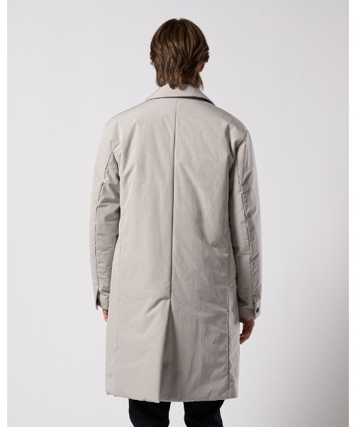 コート ジャケット double breasted solid coat メンズの画像