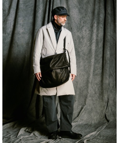 コート ジャケット double breasted solid coat メンズの画像
