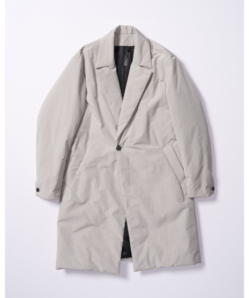 コート ジャケット double breasted solid coat メンズの画像