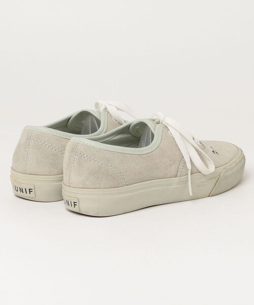 「UNIF」 ローカットスニーカー 4 ベージュ レディース_画像2