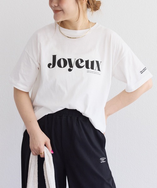 tシャツ 「F＆B」オーガニックコットンガーゼTシャツ レディースの画像