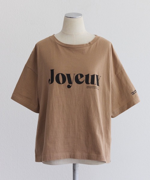 tシャツ 「F＆B」オーガニックコットンガーゼTシャツ レディースの画像