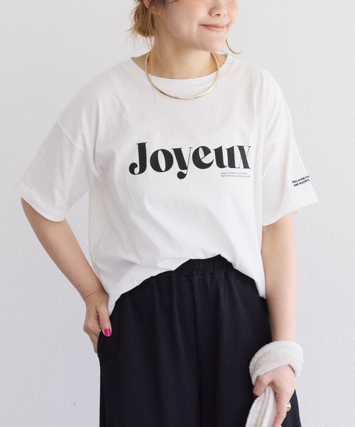 tシャツ 「F＆B」オーガニックコットンガーゼTシャツ レディースの画像
