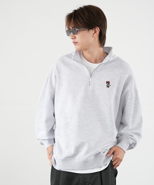 「SIDEWAY STANCE」 スウェットカットソー MEDIUM ブラック メンズ_画像8